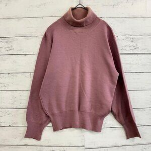 Doux Turtleneck Sweater Purple